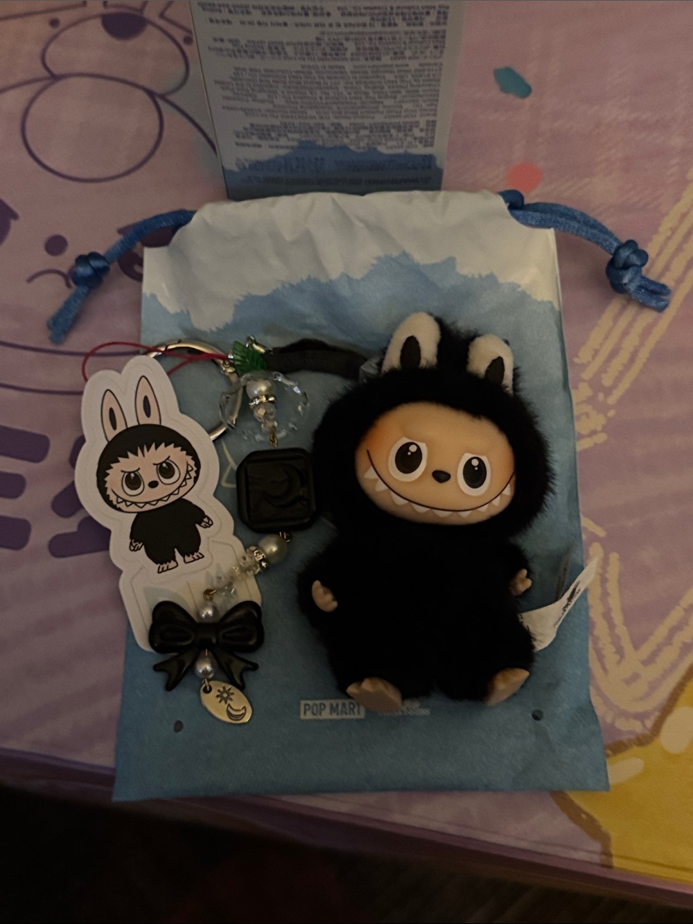 Custom Labubu R phone charm!